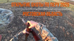 Открытие охоты по перу 2025. Ростовская область.