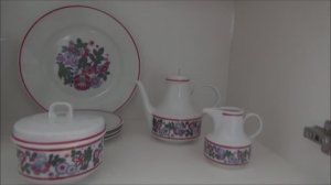 Красивая посуда. Немецкий сервиз. Обустраиваем новый сарай. Про звезды.