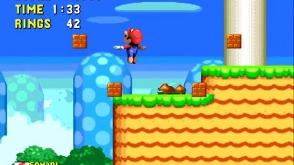 Somari the Adventurer Mushroom Kingdom Zone