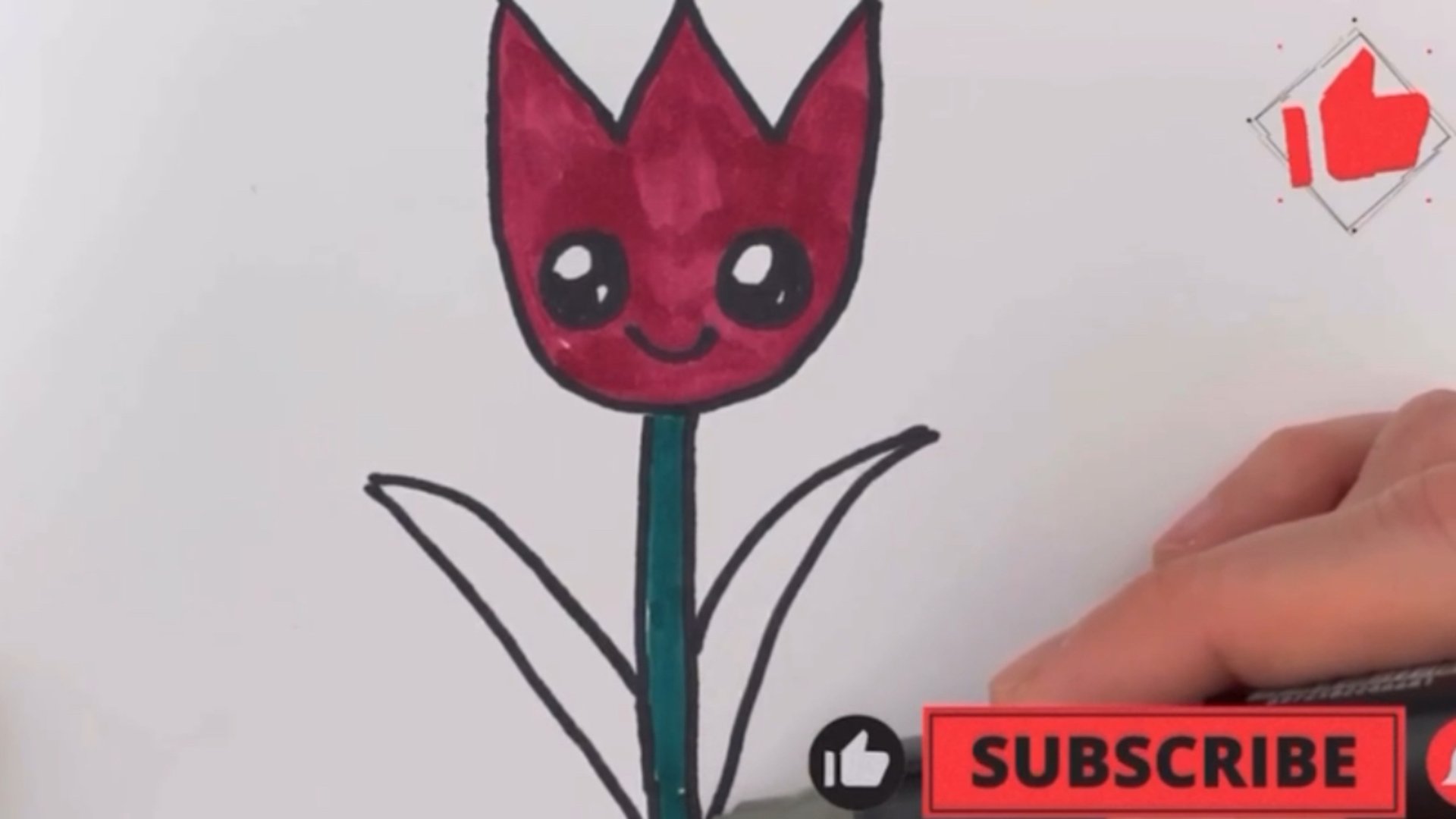 Цветок. Рисуем Вместе. смотреть онлайн