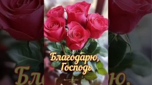 Благодарю Господь ♥️ христианская песня
