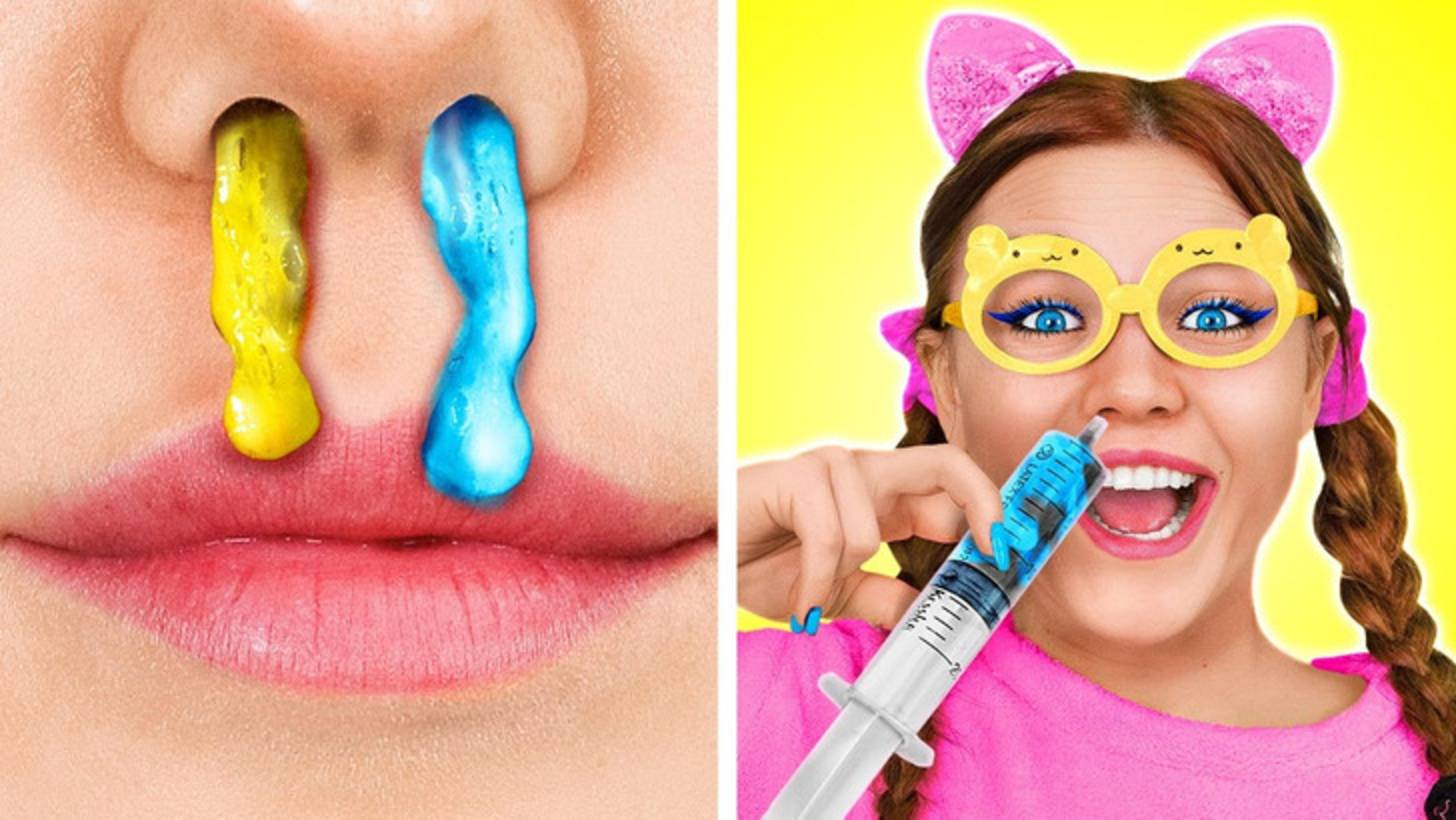 Экстремальные хаки для родителей от Марио 👶 Няня пробует детские лайфхаки🎉 смотреть онлайн