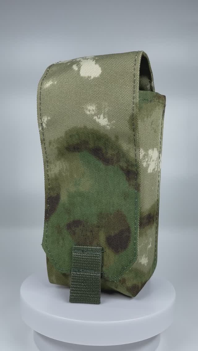 Подсумок под магазин АК двойной закрытого типа