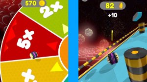 Going balls All Levels Gameplay IOS Android Going Balls level 869 Spin Super bonus level