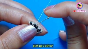 СЕРЬГИ ИЗ БИСЕРА С КИРПИЧНЫМ ШВОМ от  Арпита, создатель канала «ПОЛЕЗНО И ПРОСТО».