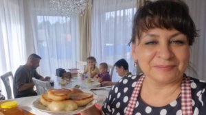 Радостная встреча. Готовлю самые пышные оладьи. Деревенские будни. Больше так делать не буду.