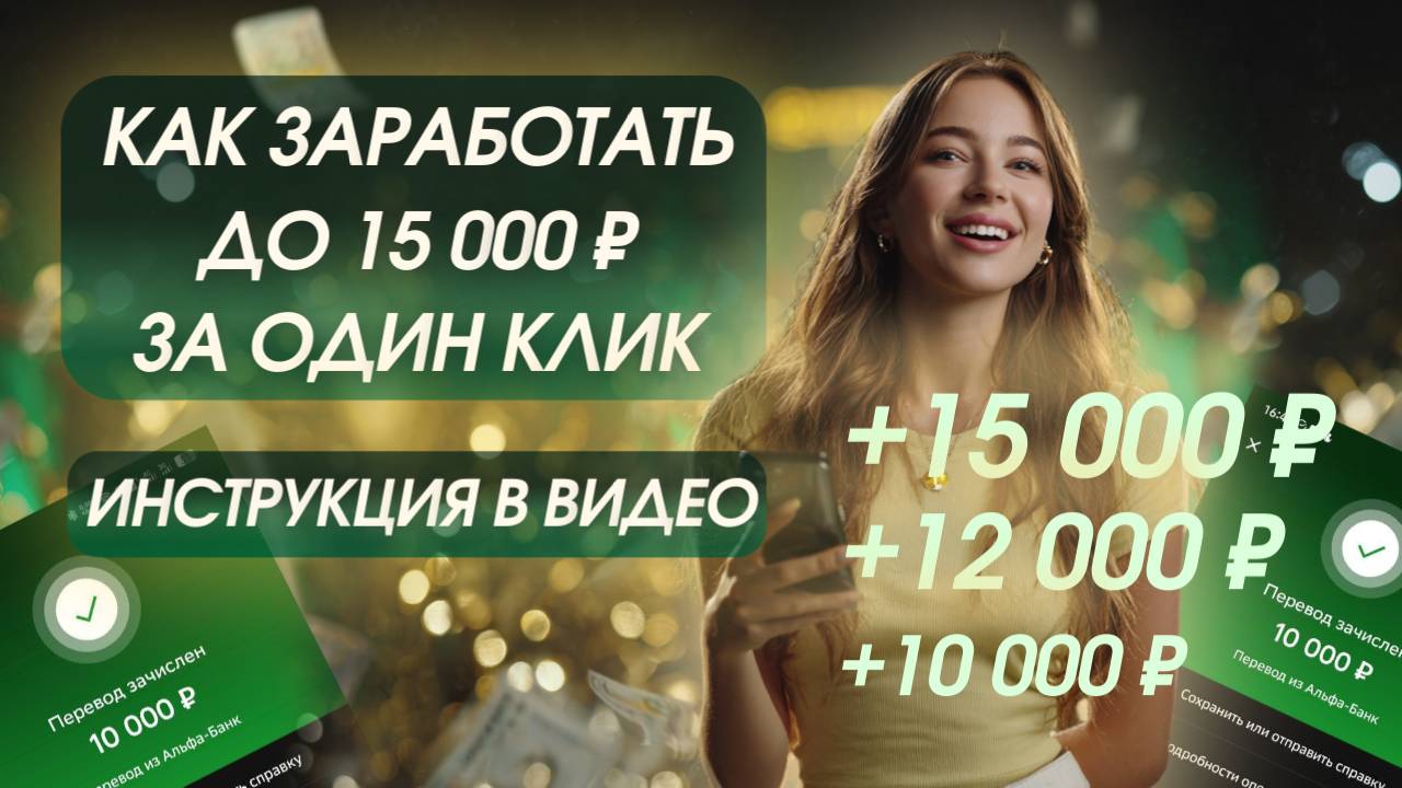 Как заработать до 15 000 ₽, просто рассказав о списании долгов? смотреть онлайн