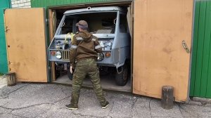 УАЗ-3972. Маневровый разворот