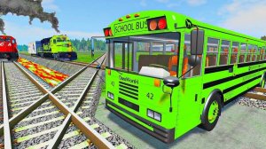 Крутые гонки!✨ Машинки проезжают препятствия, тачки разбиваются