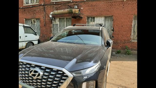 Поперечины на рейлинги для Hyundai Palisade