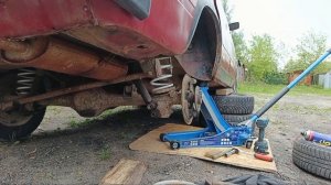 Меняем пружины на ваз 2107