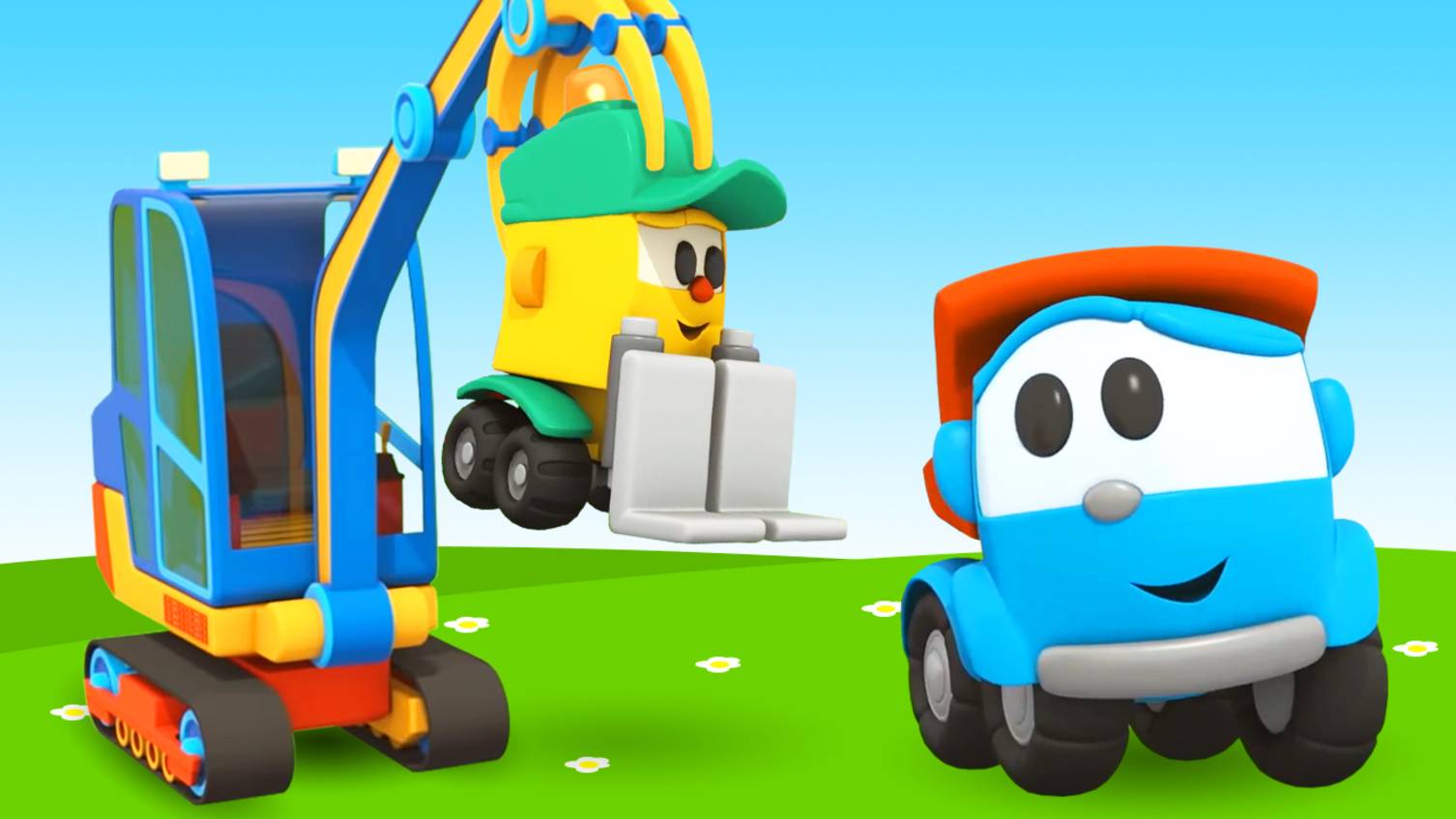 Новые мультики с Грузовичком Левой — Развивающий мультфильм для детей смотреть онлайн