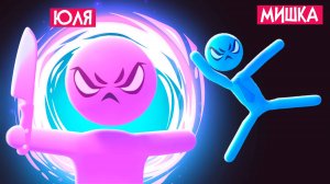 ДРАКА СТИКМЕНОВ НА ДВОИХ - ИГРА ВЫШЛА и НАС УВОЛИЛИ ♦ Stick it to the Stickman