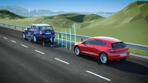 Collision avoidance system for vehicles moving in the same direction on the same traffic lane