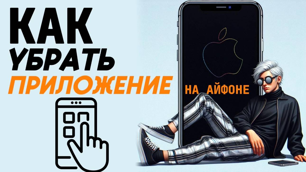 Как убрать приложения на айфоне? Как скрыть приложение на айфоне? #iphone #айфон #какнаайфон смотреть онлайн