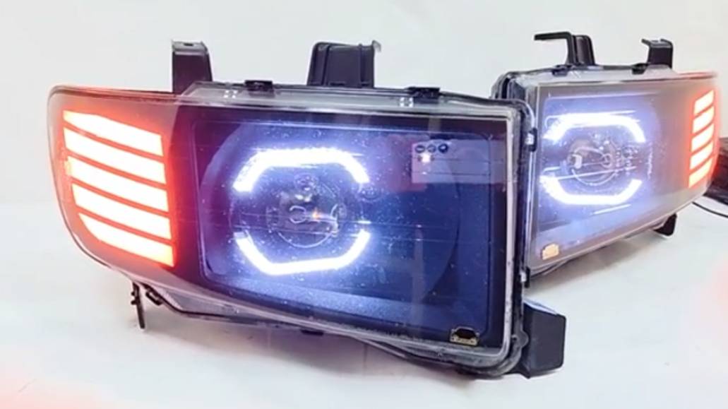 Honda Ridgeline светодиодный тюнинг комплект фар смотреть онлайн