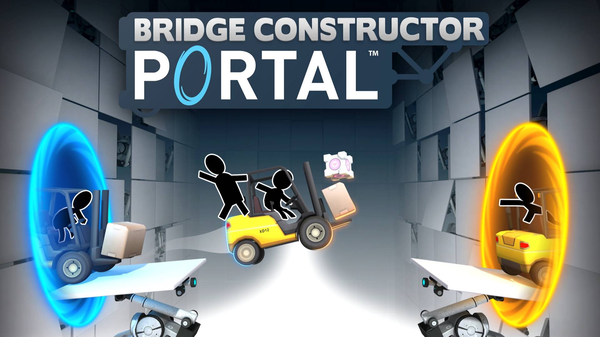 Bridge Constructor Portal #1 смотреть онлайн