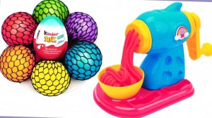 Мультики для детей. Пропускаем через мини мясорубку мячики антистресс Мультики залипалки для малышей