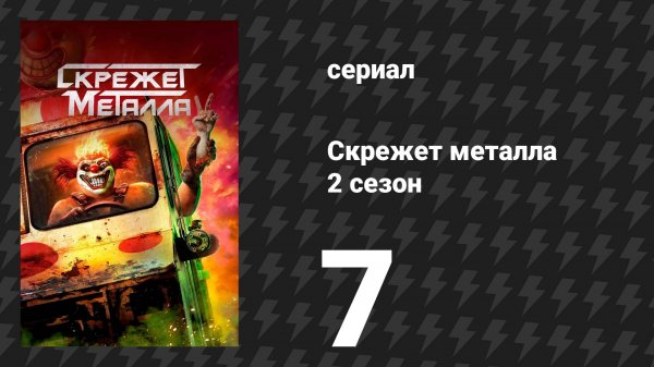 Скрежет металла 2 сезон 7 серия «H1TNRVN» (сериал, 2025)