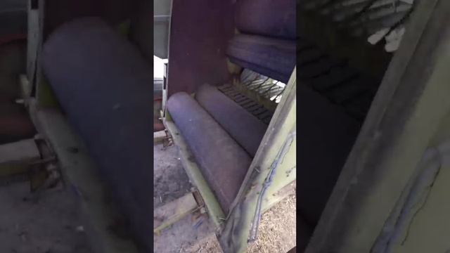 Видео проверка пресс-подборщика Claas Rollant 66 (Германия)