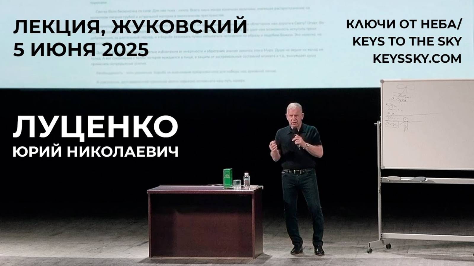 Луценко Юрий Николаевич. Лекция, Жуковский, 5 июня 2025 смотреть онлайн