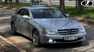 Bi LED линзы на MERCEDES CLS w219 БАНАН! Самый ЯРКИЙ АВТОСВЕТ