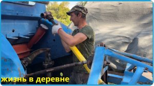 КАРТОФЕЛЕКОПАЛКА ПРАКТИЧЕСКИ НА ХОДУ, делаем курицу горячего копчения в Hobbi Smoke, ЖИЗНЬ В ДЕРЕВНЕ