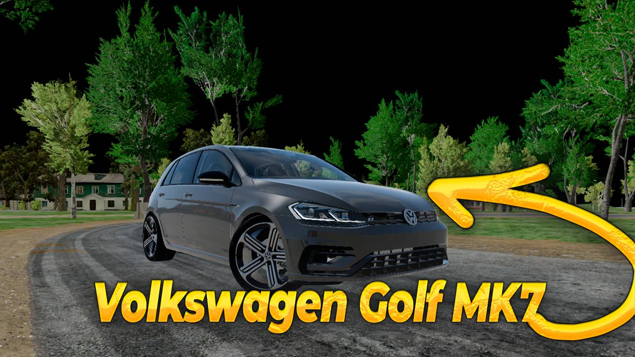 Volkswagen Golf MK7 | ОБЗОР и TEST DRIVE высоко детализированного мода для игры BeamNG Drive