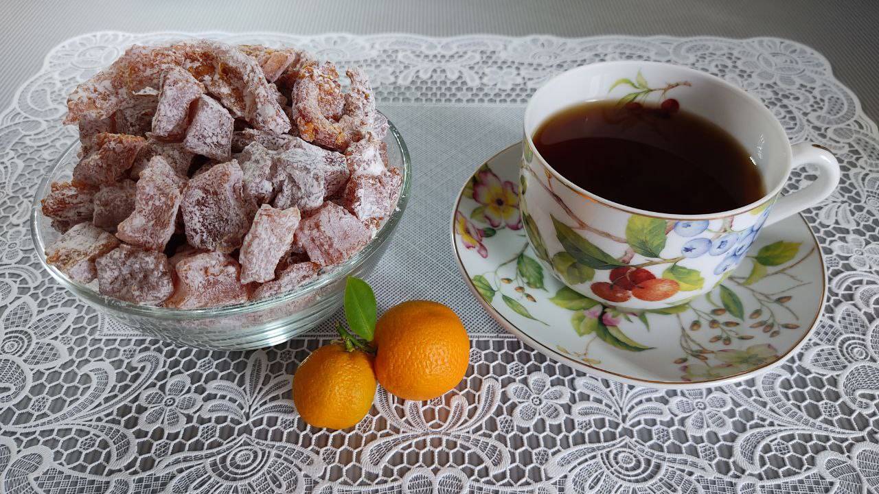 Цукаты из тыквы