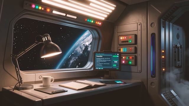 Echoes from Low Orbit ｜ 1 hour Deep Space Ambience for Inner Calm смотреть онлайн