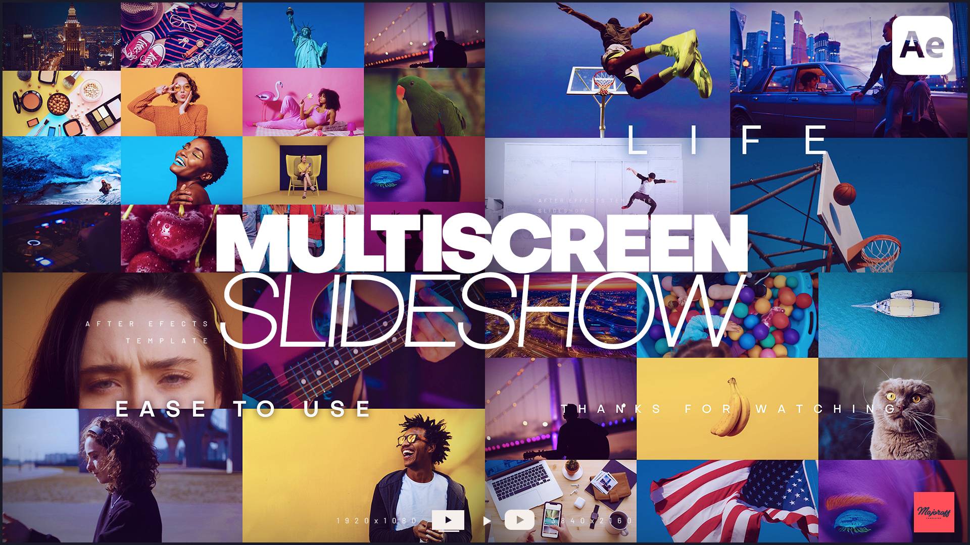 MultiScreen Slideshow смотреть онлайн