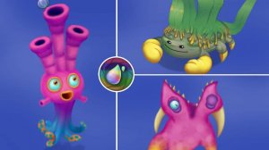 Гамма Остров Воды - Все Монстры, Песни и Анимации (My Singing Monsters, Мои Поющие Монстры, Msm)