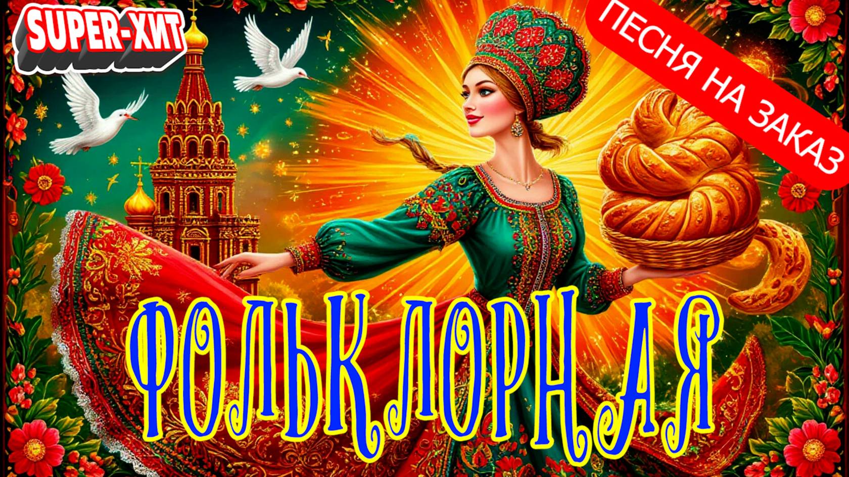 Фольклорная! (песня на заказ - Музыкальный апельсин) смотреть онлайн
