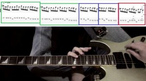 Быстрая фраза в соло I'm Broken. Как сам Dimebag играет ее? Разбор.