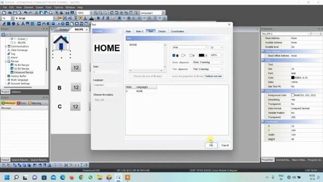 46(2)_Программирование рецептуры ПЛК HMI. Часть 2