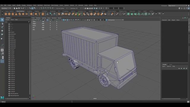 Full Video - Low Poly Truck смотреть онлайн