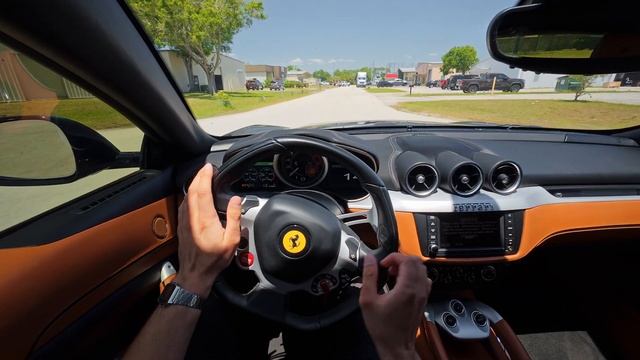 Ferrari FF 2014 [V12 6.3 л. 660 л.с. ] POV Test Drive смотреть онлайн
