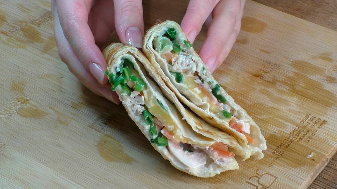 Завтрак для ленивых из ЛАВАША - Быстрый и Вкусный Завтрак! смотреть онлайн