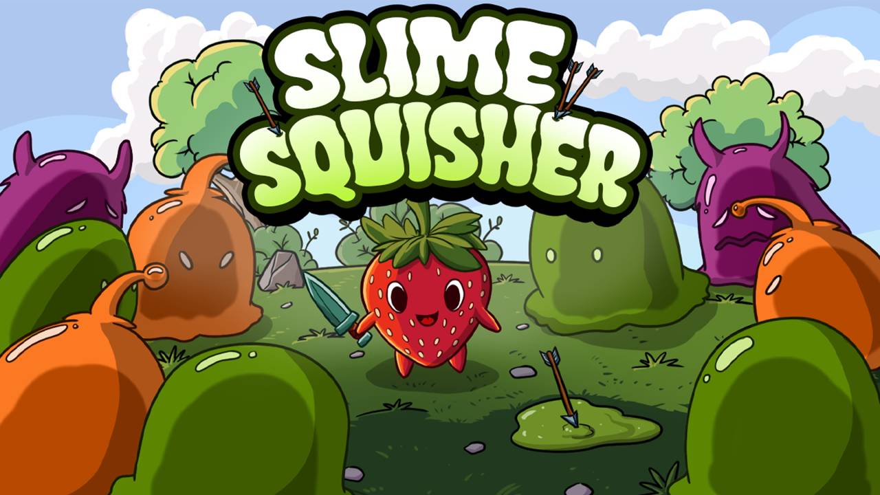(СО ЗВУКОМ) СПАСИ КЛУБНИКУ. РОГАЛИК-КЛИКЕР - Slime Squisher #1 смотреть онлайн