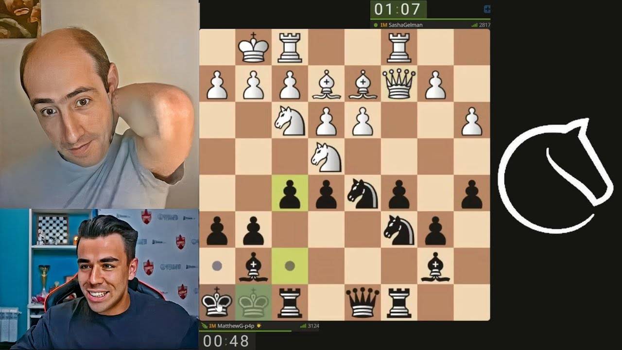 Мат СЛОНОМ и КОНЁМ! Матвей Гальченко - Александр Гельман 14.08.2025 смотреть онлайн