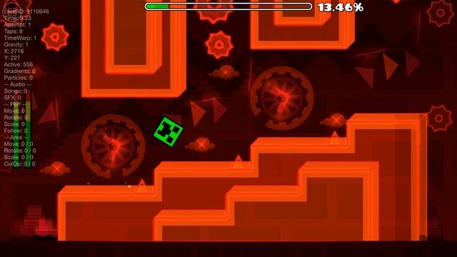 Играю в Geometry Dash с геодом смотреть онлайн