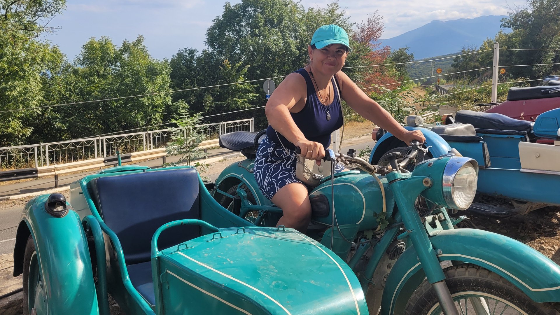 Алушта . Веселые покатушки взрослых людей .