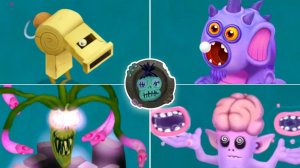 Склеп М'Дуззы - Все Монстры, Песни и Анимации (My Singing Monsters, Мои Поющие Монстры)