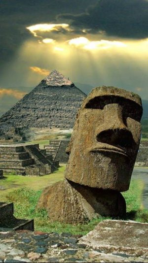 В развитии человечества явно прослеживалось чьё-то влияние.