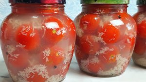 Помидоры в снегу на зиму БЕЗ УКСУСА И СТЕРИЛИЗАЦИИ.