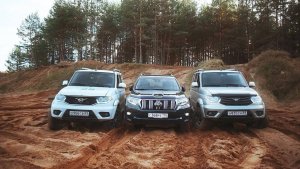 Жёсткий спор! Новый Прадо против Патриотов на бездорожье! Такого мы не ждали... Off-Road