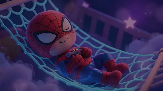 Засыпайте быстро за 4 минуты с Человеком-пауком💤 Успокаивающие фортепианные мелодии