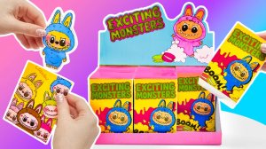 🎁 Нашли секретного Лабубу 🦄💥 Игрушки своими руками и распаковка сюрпризов!