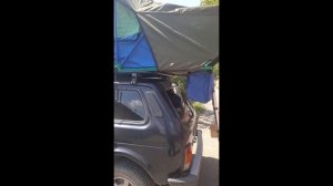 ПАЛАТКА НА КРЫШУ АВТОМОБИЛЯ. Часть-4.