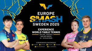 Настольный теннис | Europe Smash - Швеция 19/08/2025 | Сессия 1 Прямая трансляция.